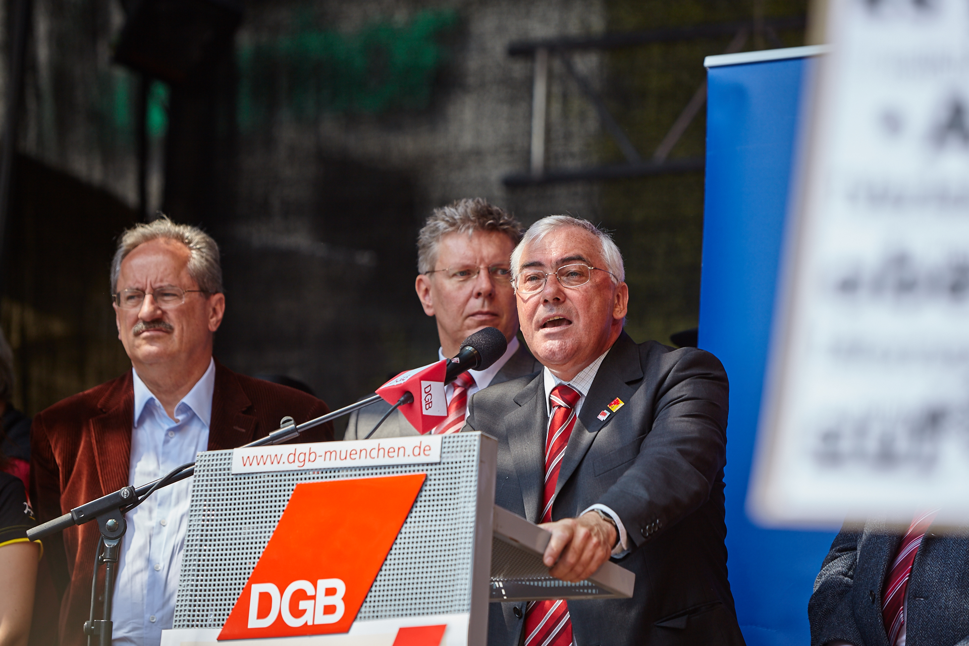 1. Mai 2009 - Kundgebung auf dem Marienplatz